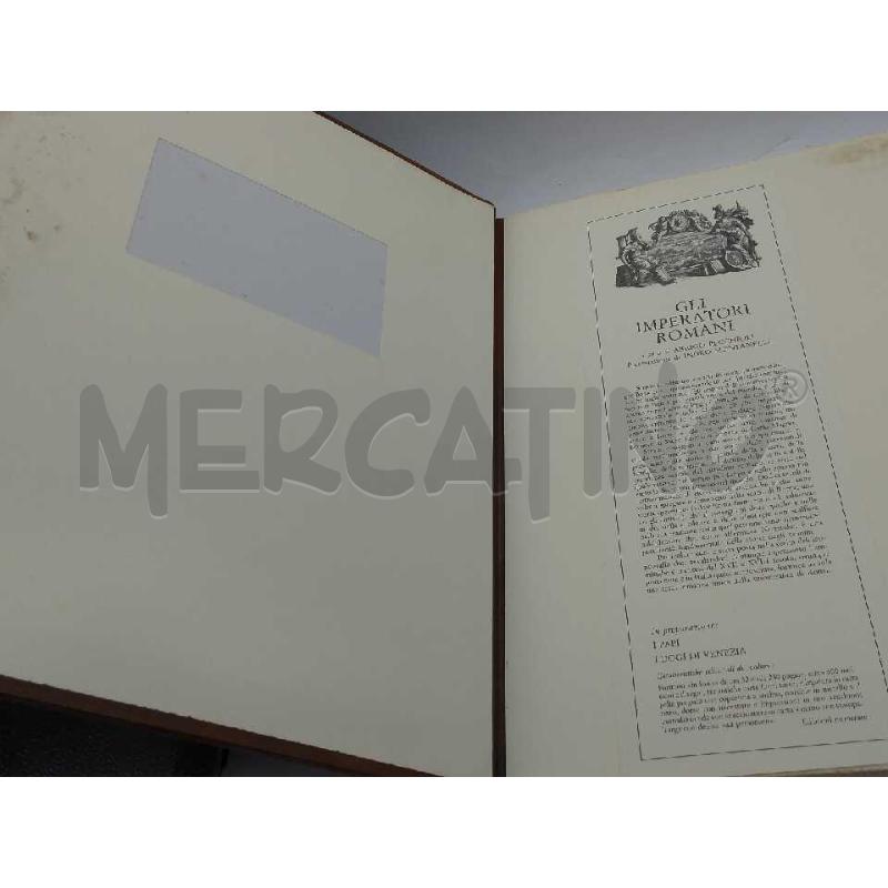GLI IMPERATORI ROMANI ARRIGO PECCHIOLI PRESENTAZIONE INDRO MONTANELLI EDITALIA | Mercatino dell'Usato Moncalieri bengasi 5