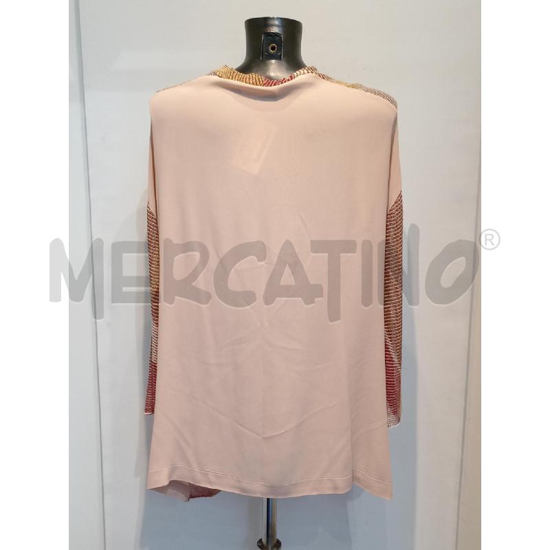 GOLFINO DONNA ICONA ROSA CON LUREX | Mercatino dell'Usato Moncalieri bengasi 2