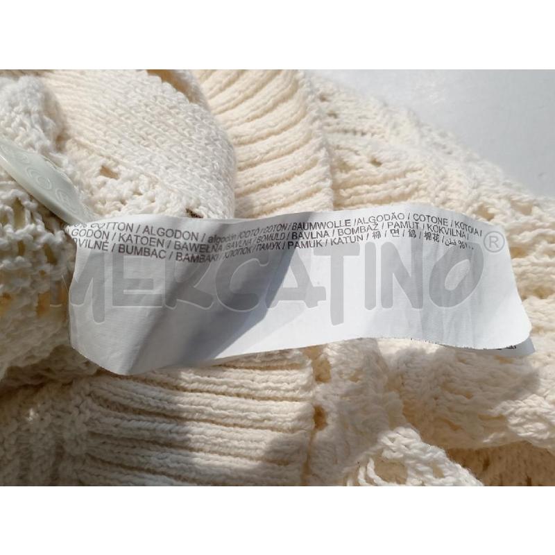GOLFINO DONNA MANGO BIANCO TRAFORATO | Mercatino dell'Usato Moncalieri bengasi 5