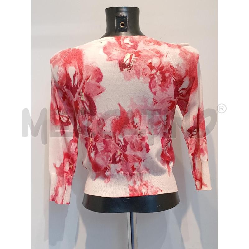 GOLFINO DONNA NENETTE ROSA FIORI CON STRASS | Mercatino dell'Usato Moncalieri bengasi 2