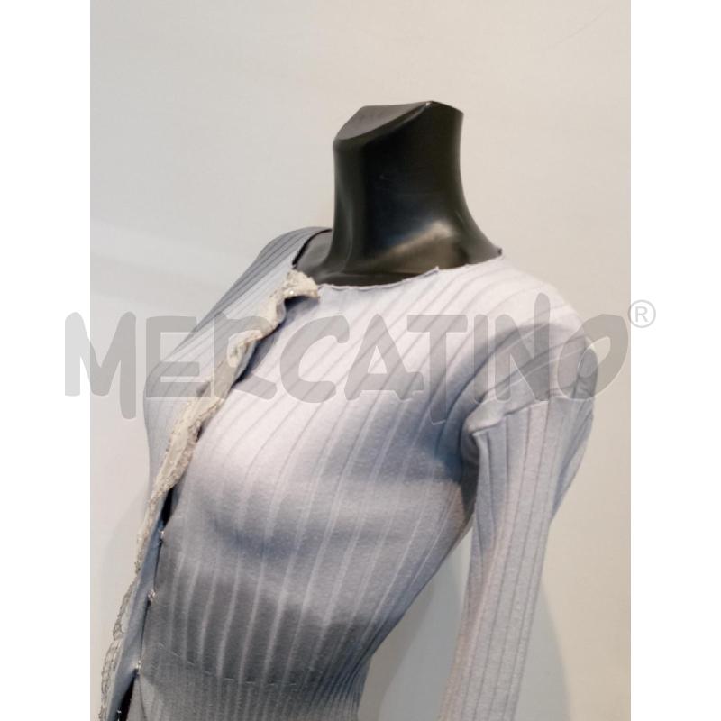 GOLFINO DONNA PINKO AZZURRO FIORELLINI | Mercatino dell'Usato Moncalieri bengasi 3