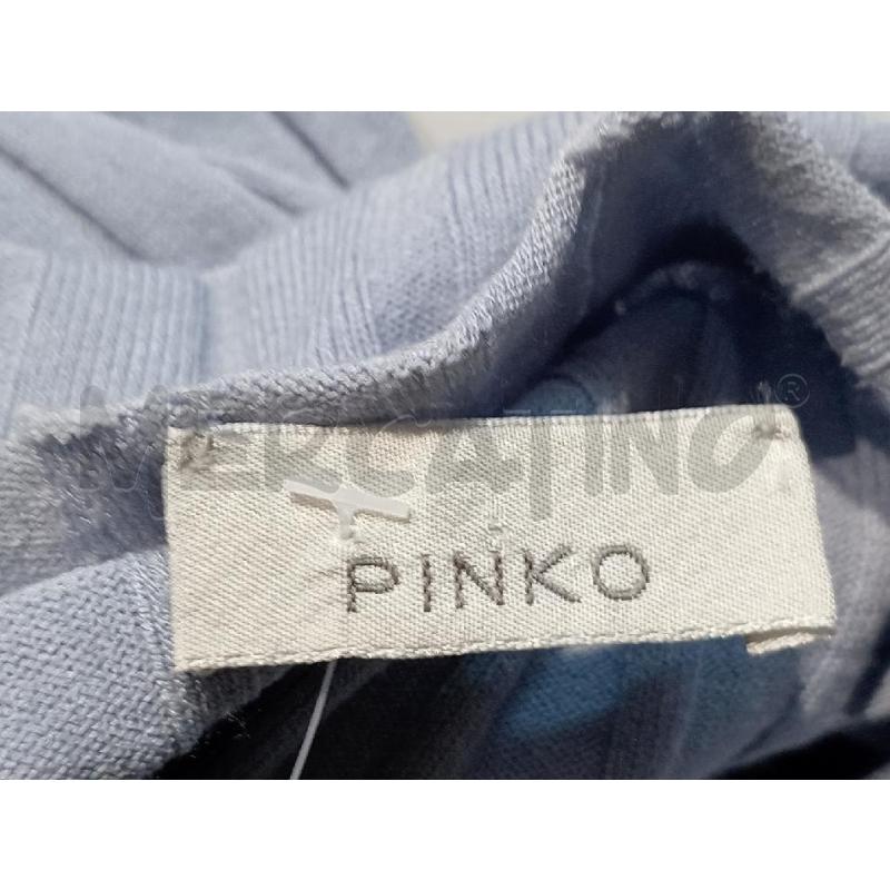 GOLFINO DONNA PINKO AZZURRO FIORELLINI | Mercatino dell'Usato Moncalieri bengasi 5