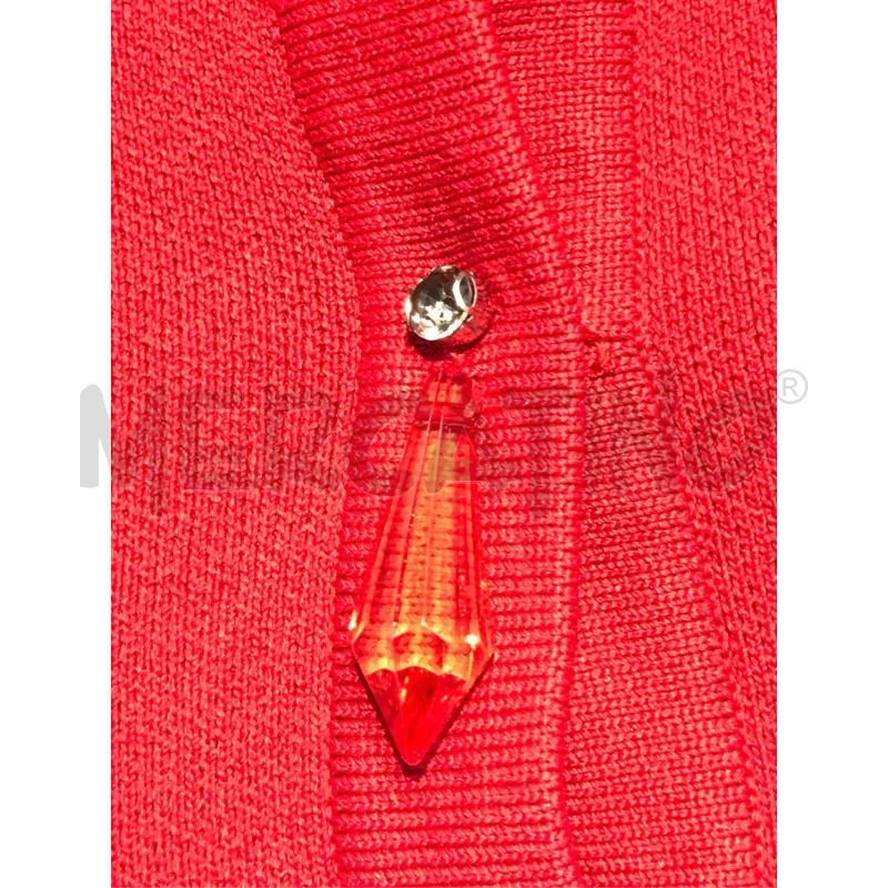 GOLFINO DONNA PINKO ROSSO BOTTONI GOCCIA ROSSI | Mercatino dell'Usato Moncalieri bengasi 4