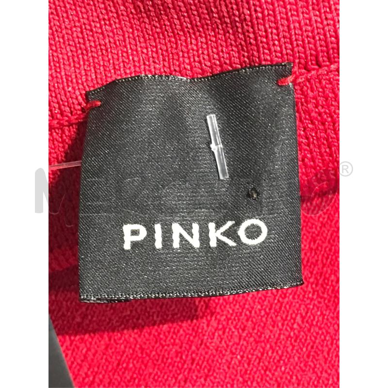 GOLFINO DONNA PINKO ROSSO BOTTONI GOCCIA ROSSI | Mercatino dell'Usato Moncalieri bengasi 5