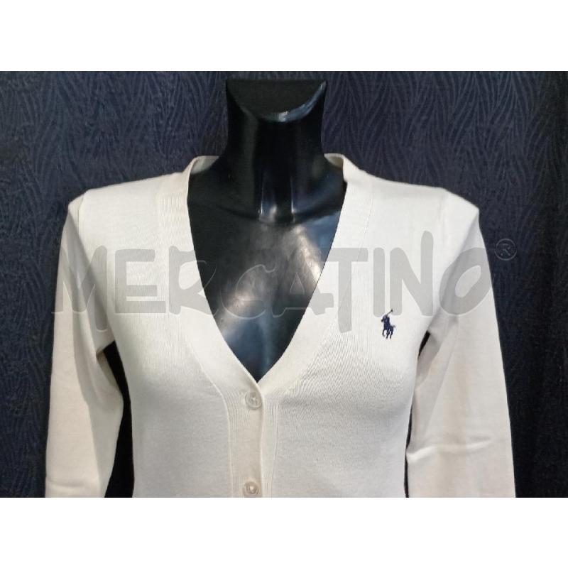 GOLFINO DONNA RALPH LAUREN BIANCO | Mercatino dell'Usato Moncalieri bengasi 3