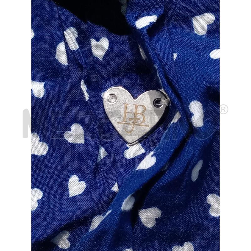 GONNA BAMBINA HARMONT&BLAINE BLU CON POIS BIANCHI  | Mercatino dell'Usato Moncalieri bengasi 3