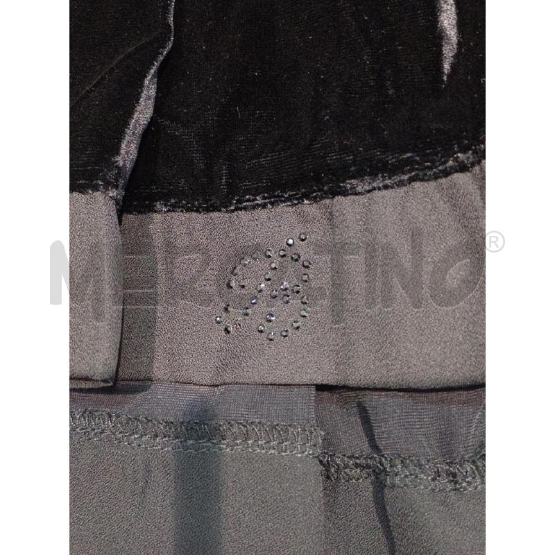 GONNA BLUMARINE NERA VELLUTO  | Mercatino dell'Usato Moncalieri bengasi 4