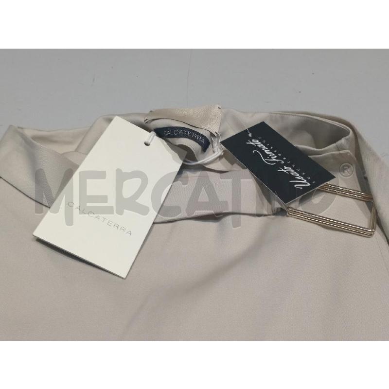 GONNA CALCATERRA TUBINO PORTAFOGLIO BEIGE CON FIBBIA DORATA | Mercatino dell'Usato Moncalieri bengasi 5
