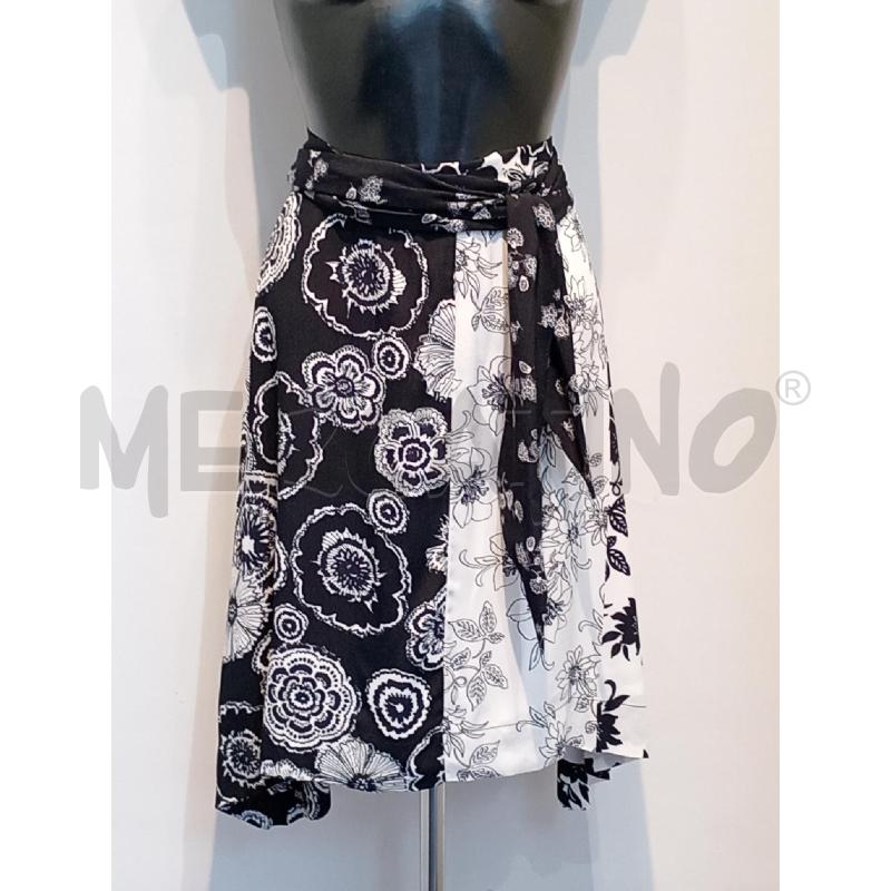 GONNA DESIGUAL BIANCA E NERA FIORI  | Mercatino dell'Usato Moncalieri bengasi 1