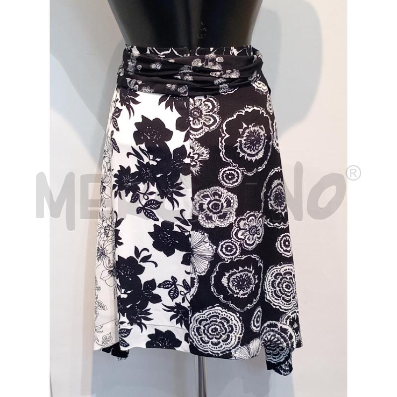 GONNA DESIGUAL BIANCA E NERA FIORI  | Mercatino dell'Usato Moncalieri bengasi 3