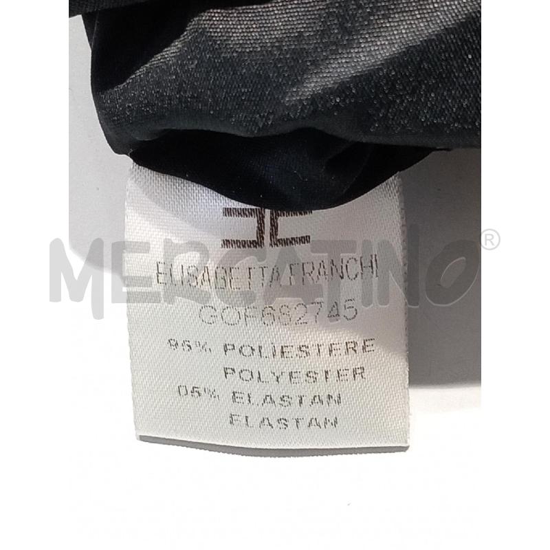 GONNA ELISABETTA FRANCHI NERA TUBINO | Mercatino dell'Usato Moncalieri bengasi 4
