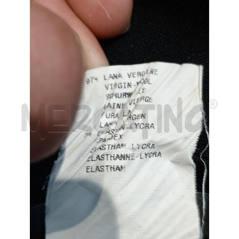 GONNA EMPORIO ARMANI NERA SPACCO LATERALE | Mercatino dell'Usato Moncalieri bengasi 4