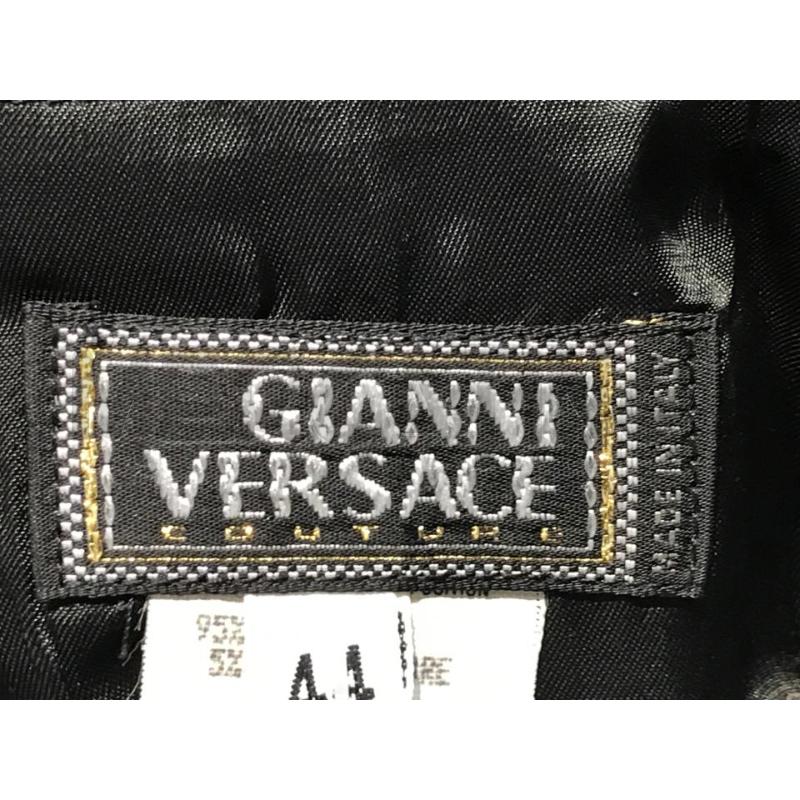 GONNA GIANNI VERSACE NERA CON LUREX  | Mercatino dell'Usato Moncalieri bengasi 5