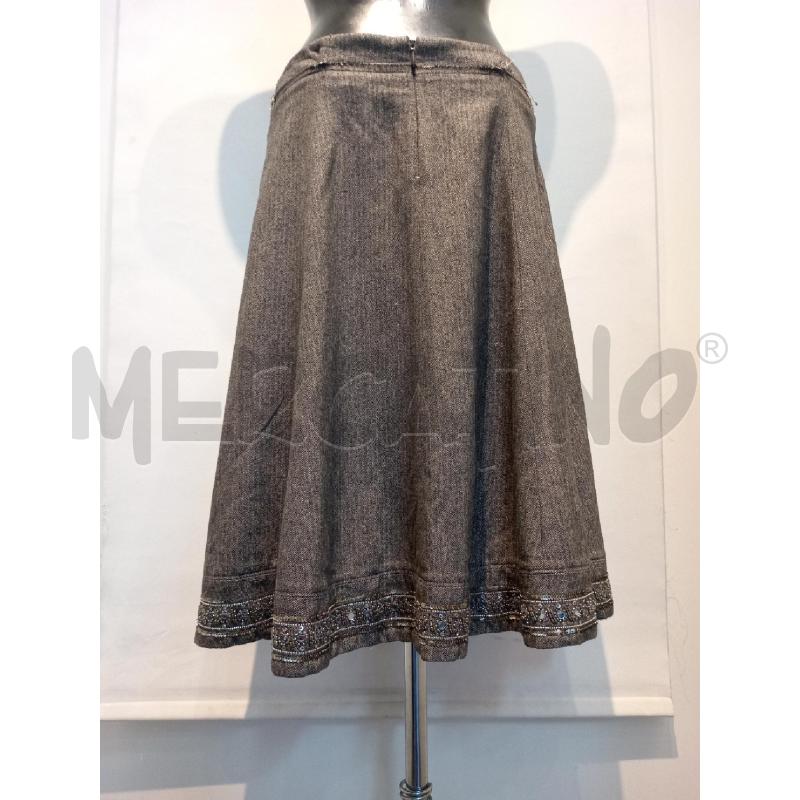GONNA HENRY COTTON'S MARRONE SPIGATO BORDO PERLINE | Mercatino dell'Usato Moncalieri bengasi 2