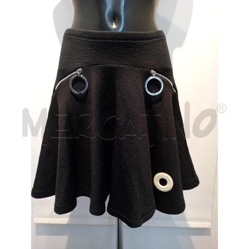 GONNA KENZO NERA SVASATA CON INSERTI CERCHI | Mercatino dell'Usato Moncalieri bengasi 1