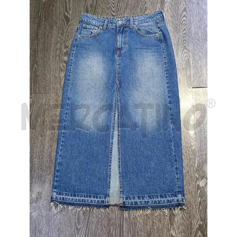 GONNA LE STREGHE JEANS LUNGA CON SPACCO DAVANTI | Mercatino dell'Usato Moncalieri bengasi 1