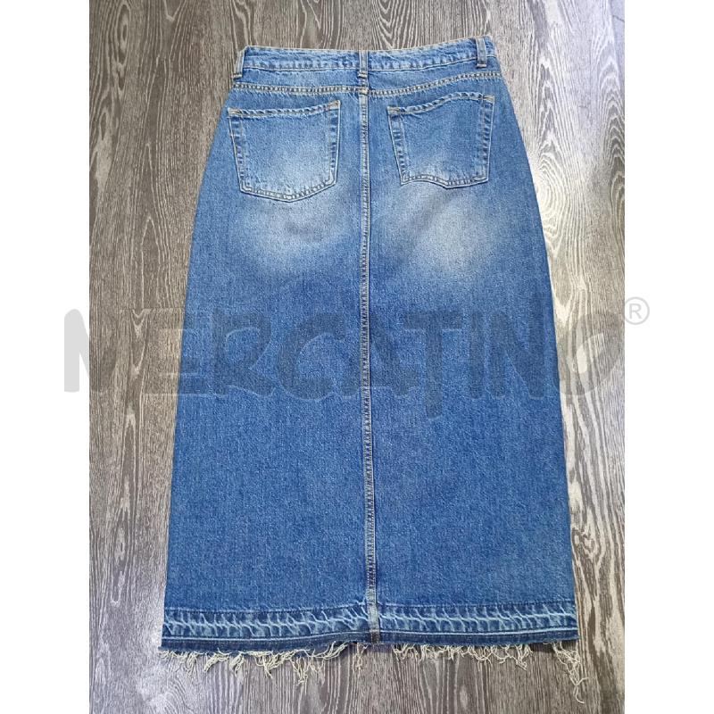 GONNA LE STREGHE JEANS LUNGA CON SPACCO DAVANTI | Mercatino dell'Usato Moncalieri bengasi 2