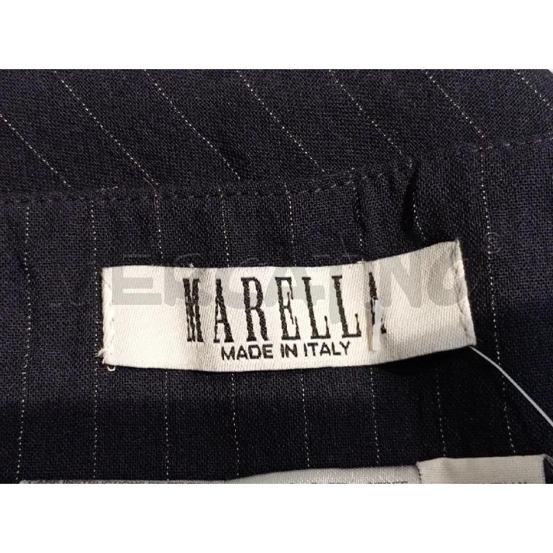 GONNA MARELLABLU MICRO GESSATURA BIANCA  | Mercatino dell'Usato Moncalieri bengasi 4