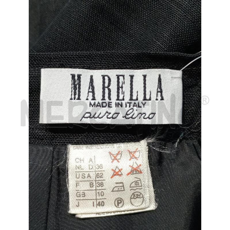 GONNA MARELLA NERA LINO  | Mercatino dell'Usato Moncalieri bengasi 4