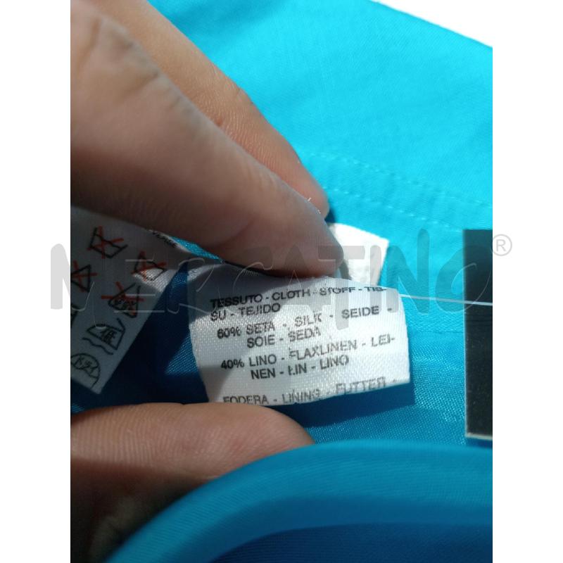 GONNA MAX MARA AZZURRA | Mercatino dell'Usato Moncalieri bengasi 4