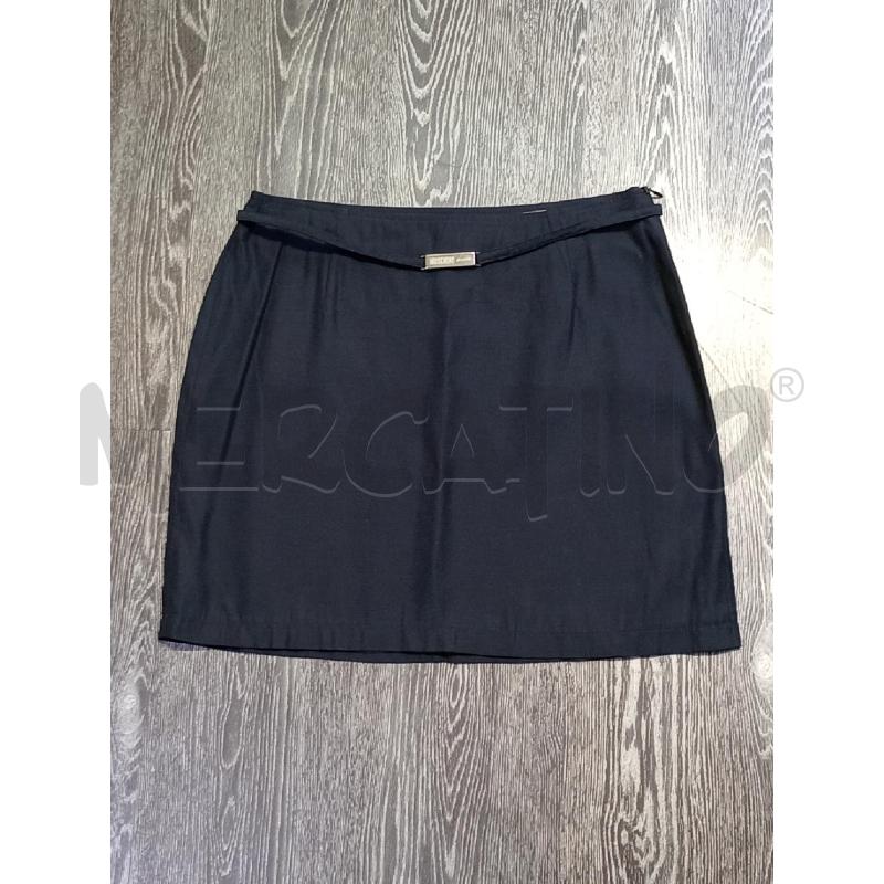 GONNA MOSCHINO NERA TUBINO CON CINTURINO | Mercatino dell'Usato Moncalieri bengasi 1