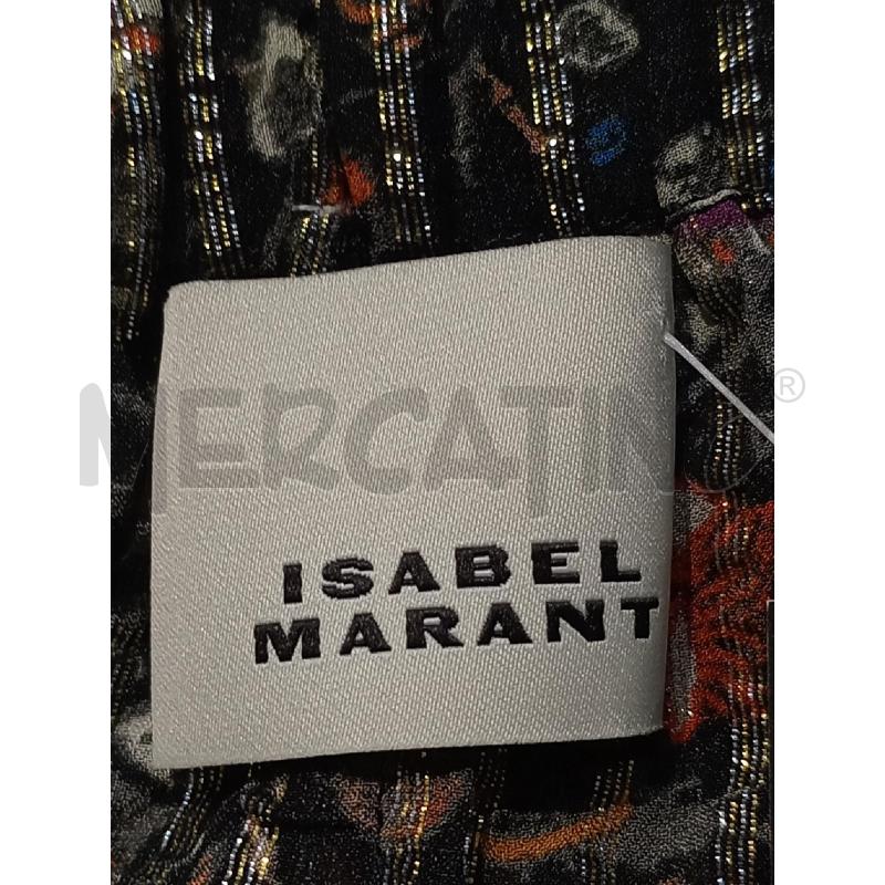 GONNA PANTALONCINO ISABEL MARANT FANTASIA MARRONE RIGHE LAMÈ DORATE | Mercatino dell'Usato Moncalieri bengasi 5