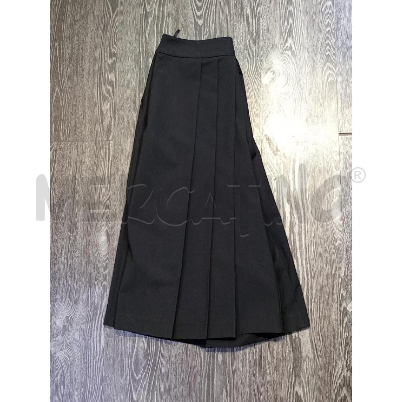 GONNA PANTALONE TWINSET NERA CON BALZE  | Mercatino dell'Usato Moncalieri bengasi 3