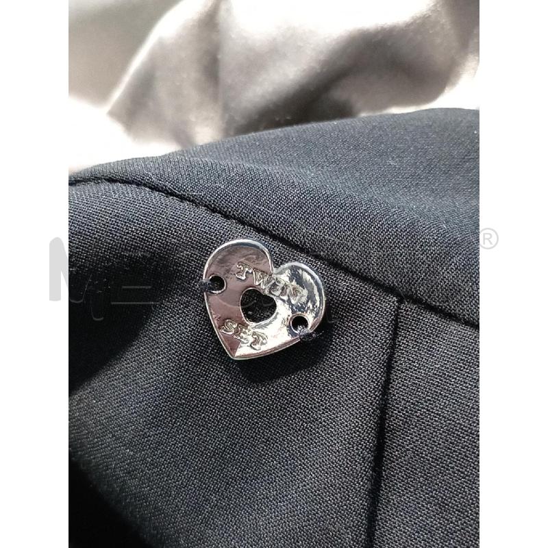 GONNA PANTALONE TWINSET NERA CON BALZE  | Mercatino dell'Usato Moncalieri bengasi 4