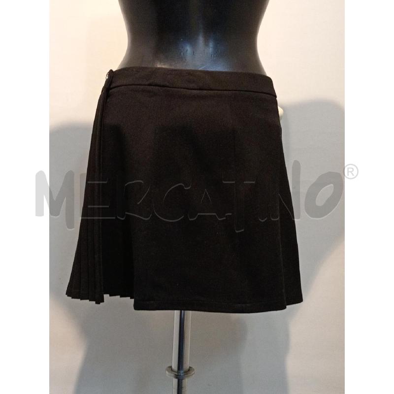 GONNA PATRIZIA PEPE NERA PIEGHE CON BOTTONCINO | Mercatino dell'Usato Moncalieri bengasi 4
