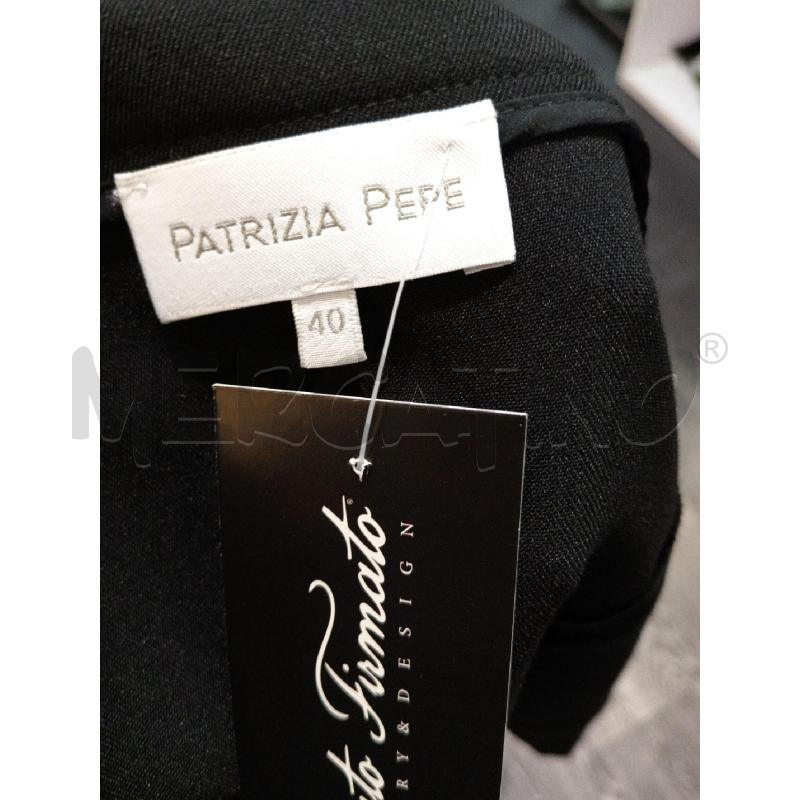 GONNA PATRIZIA PEPE NERA PIEGHE CON BOTTONCINO | Mercatino dell'Usato Moncalieri bengasi 5