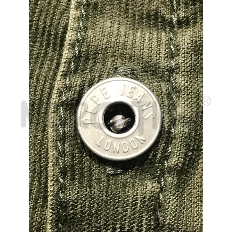 GONNA PEPE JEANS VERDE VELLUTO BOTTONI DAVANTI | Mercatino dell'Usato Moncalieri bengasi 4