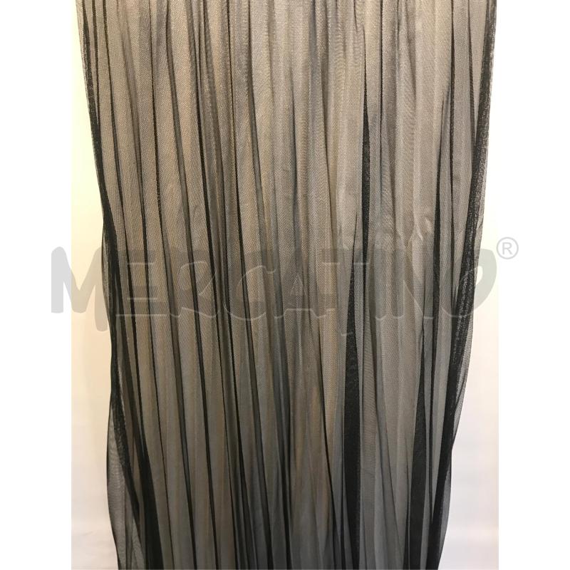 GONNA PINKO BEIGE TULLE NERO FASCIA LOGATA | Mercatino dell'Usato Moncalieri bengasi 4