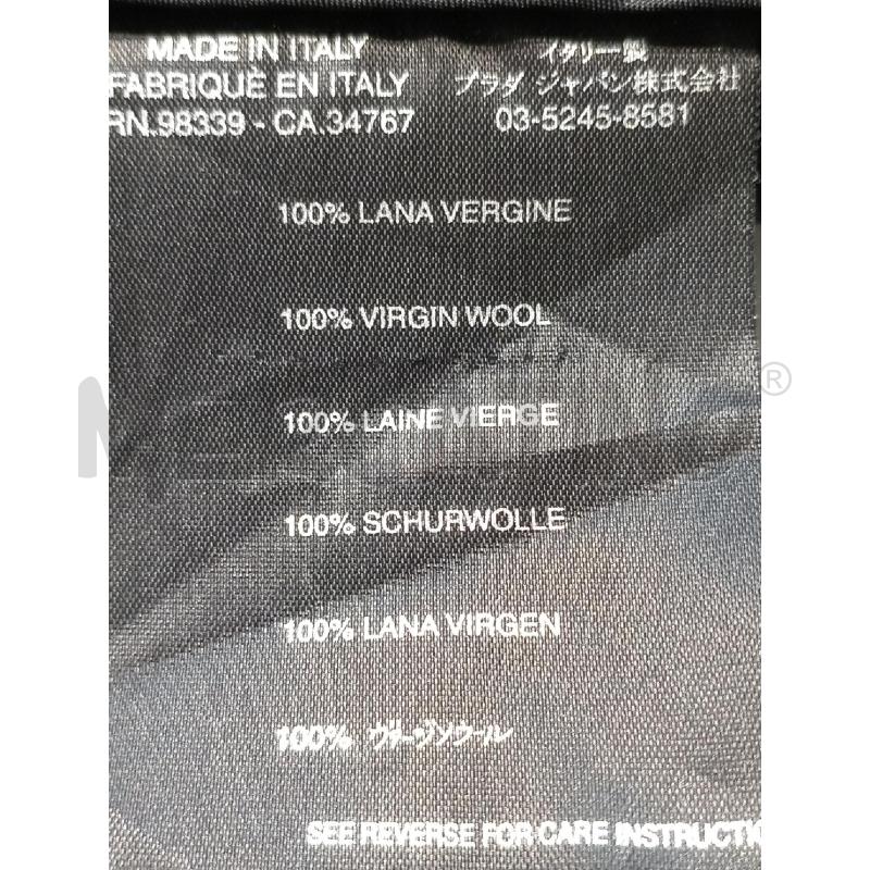 GONNA PRADA LANA NERA TUBINO | Mercatino dell'Usato Moncalieri bengasi 4