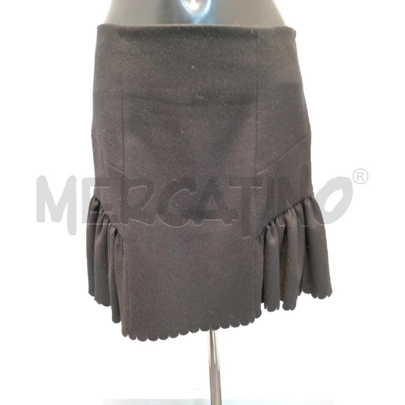 GONNA RED VALENTINO NERA CON BALZE LATERALI | Mercatino dell'Usato Moncalieri bengasi 1
