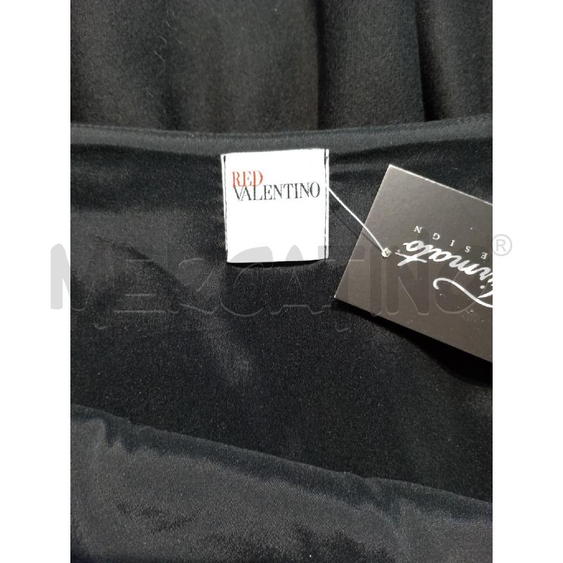 GONNA RED VALENTINO NERA CON BALZE LATERALI | Mercatino dell'Usato Moncalieri bengasi 5