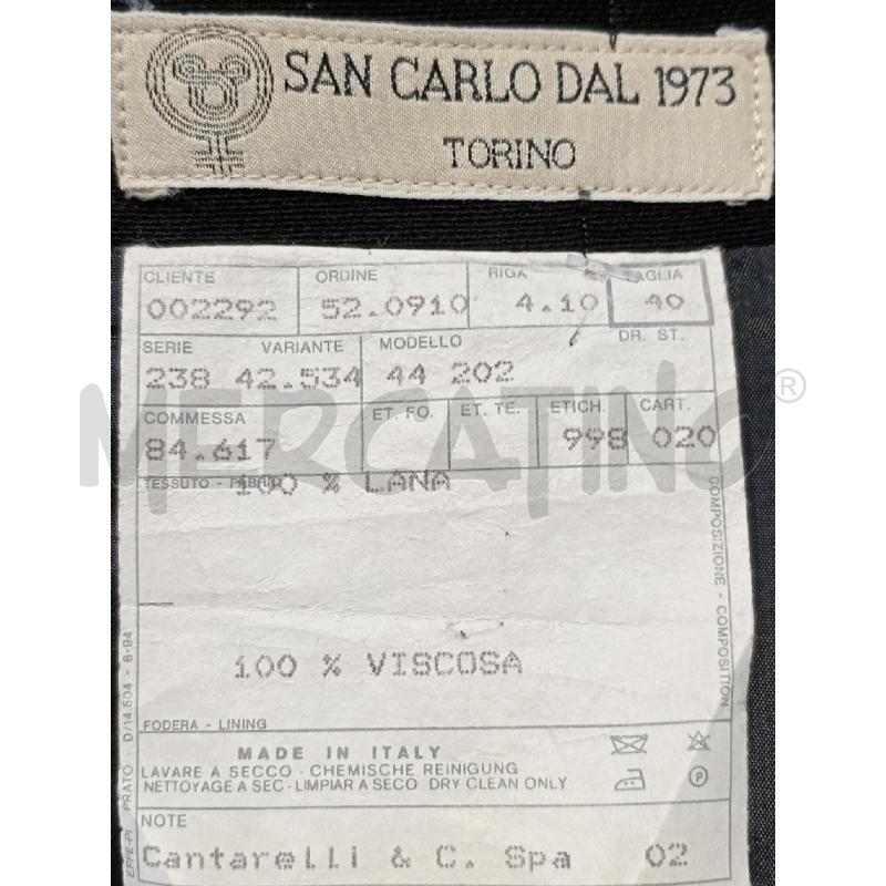 GONNA SAN CARLO DAL 1973 NERA TUBINO | Mercatino dell'Usato Moncalieri bengasi 4