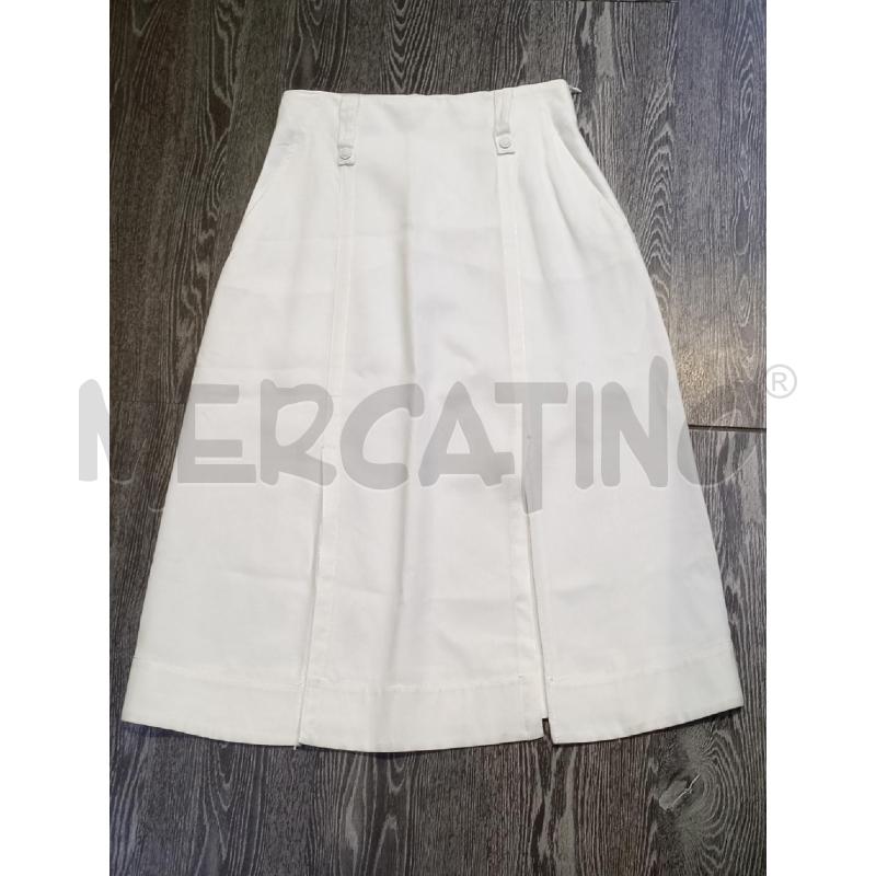 GONNA SPORTMAX BIANCA CON SPACCI | Mercatino dell'Usato Moncalieri bengasi 2