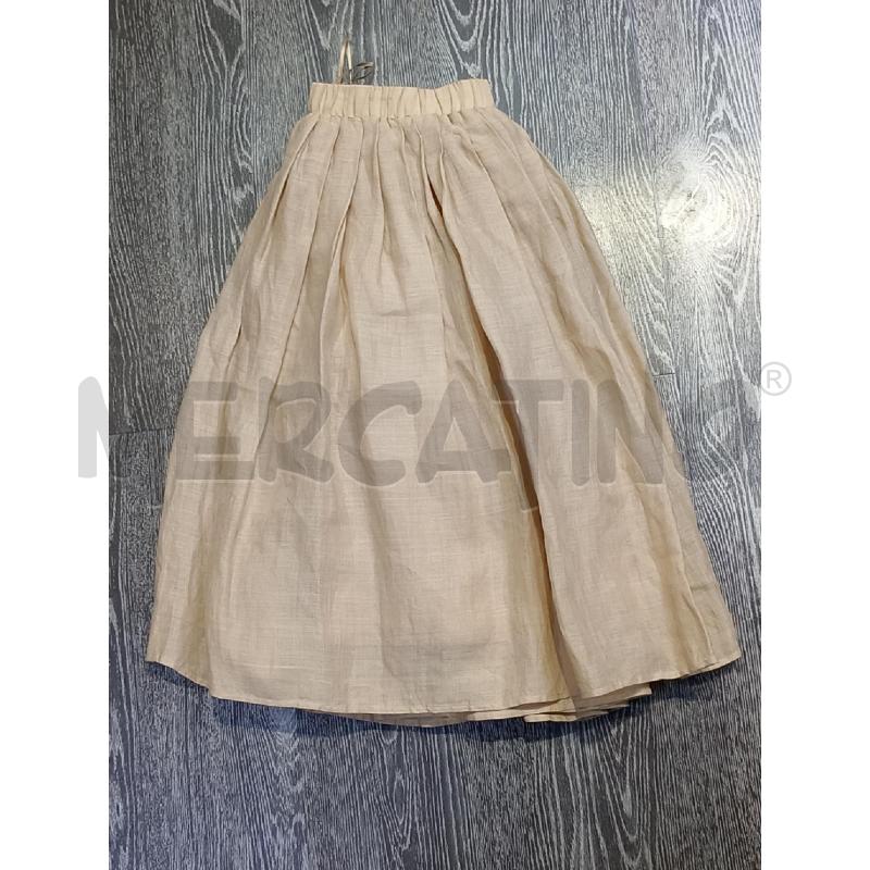 GONNA TWIN SET BEIGE ARRICCIATA VITA | Mercatino dell'Usato Moncalieri bengasi 3