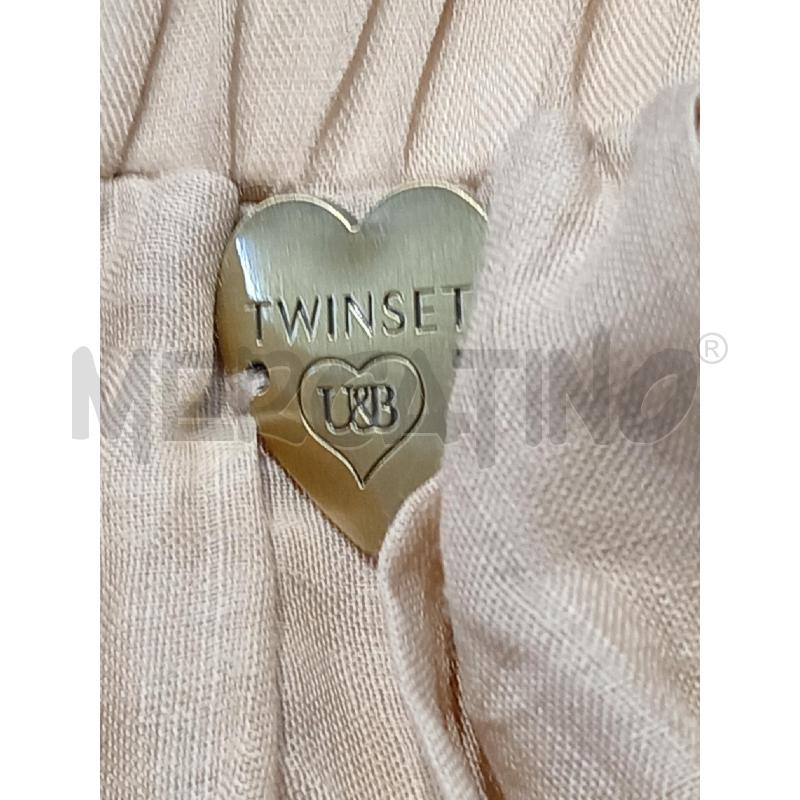 GONNA TWIN SET BEIGE ARRICCIATA VITA | Mercatino dell'Usato Moncalieri bengasi 5