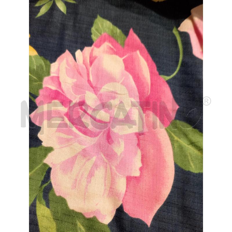 GONNA UNGARO FANTASIA FIORI BLU SETA | Mercatino dell'Usato Moncalieri bengasi 4
