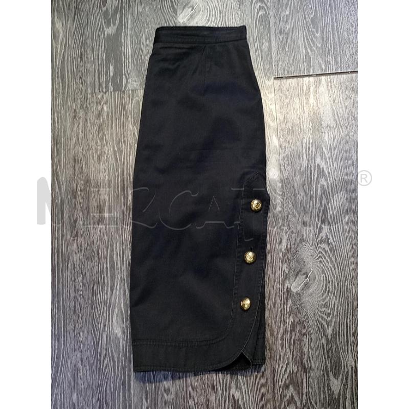 GONNA VALENTINO NERO BOTTONI DORATI | Mercatino dell'Usato Moncalieri bengasi 3