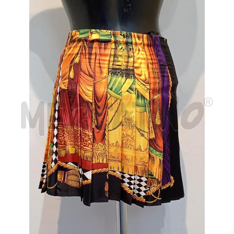 GONNA VERSACE NERA FANTASIA CON CHIUSURA CINTURINO CON BORCHIETTE | Mercatino dell'Usato Moncalieri bengasi 2