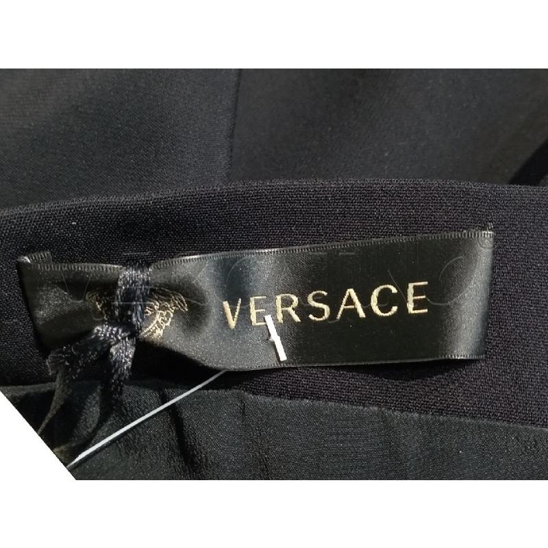 GONNA VERSACE NERA TUBINO CON FASCIA BLU DORATA | Mercatino dell'Usato Moncalieri bengasi 5