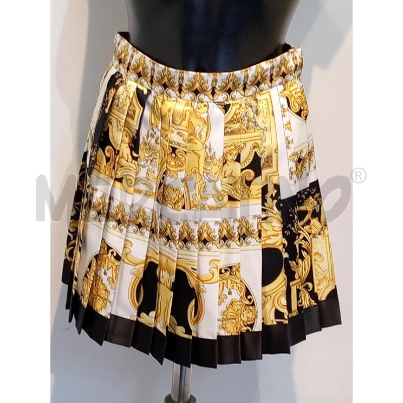 GONNA VERSACE TRIBUTE NERA FANTASIA GIALLA PLISSETTATA | Mercatino dell'Usato Moncalieri bengasi 1