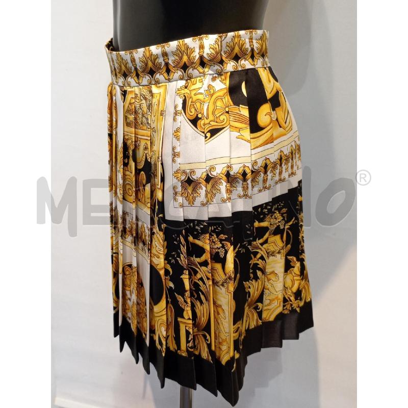 GONNA VERSACE TRIBUTE NERA FANTASIA GIALLA PLISSETTATA | Mercatino dell'Usato Moncalieri bengasi 3