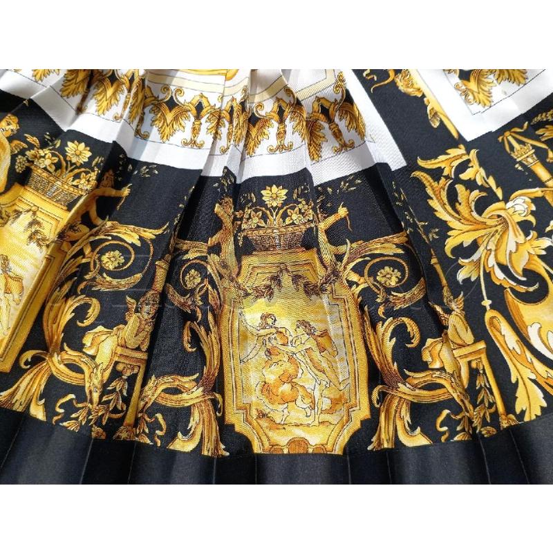GONNA VERSACE TRIBUTE NERA FANTASIA GIALLA PLISSETTATA | Mercatino dell'Usato Moncalieri bengasi 4