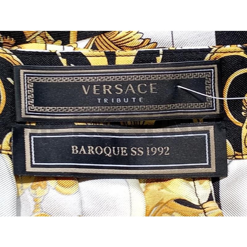 GONNA VERSACE TRIBUTE NERA FANTASIA GIALLA PLISSETTATA | Mercatino dell'Usato Moncalieri bengasi 5