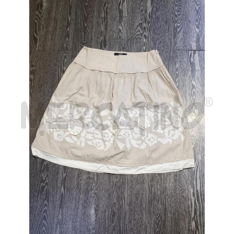 GONNA WEEK END MAX MARA BEIGE CON INSERTI FIORI | Mercatino dell'Usato Moncalieri bengasi 1