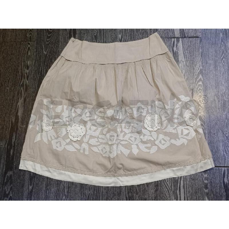 GONNA WEEK END MAX MARA BEIGE CON INSERTI FIORI | Mercatino dell'Usato Moncalieri bengasi 2