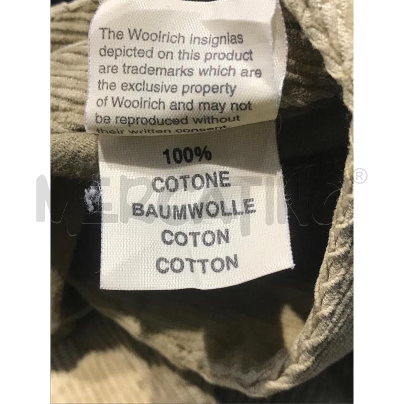 GONNA WOOLRCIH BEIGE MARRONE A RIGHE VELLUTO COSTE  | Mercatino dell'Usato Moncalieri bengasi 4